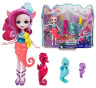 Sada ENCHANTIMALS ROYAL bábika SEA HORSES Sedda Seahorse hcf73 Mattel