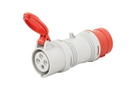 Zníženie sily PVC adaptér 5x16A / 4x16A