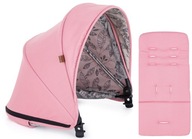 Petite&Mars Royal Stroller Canopy | Ružová ružová