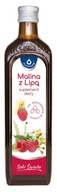 Malinová šťava s lipou 490ml Oleofarm