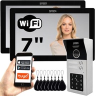 Dvojrodinný videovrátnik 5TECH WI-FI Verus One 84225-2 READER ENCRYPTOR