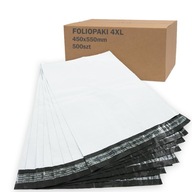 Fóliové vrecia 4XL Fóliové obálky 450x550mm 500 ks