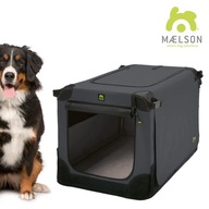 Maelson Soft Dog Kennel látkový nosič psov, antracit S
