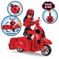 Zázračný. Skladacia kolobežka Lucky Charm a bábika Ladybug