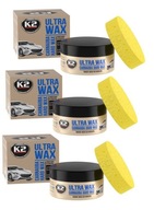 K2 ULTRA WAX 250G AUTOVOSK FAROVACIA PASTA CARNAUBA