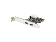 PCI EXPRESS X1-2X USB-A 3.1 GEN1 NÍZKOPROFILOVÁ KARTA