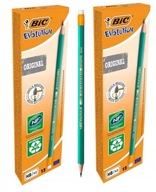 BIC EVOLUTION 655 HB NEZlomiteľná ceruzka S GUMA ODOLNÁ SADA x24