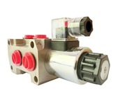 TUR 3-sekčný solenoidový ventil 50 L/min 12V