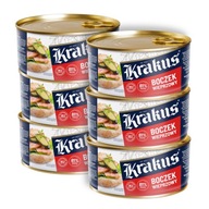 Bravčový bôčik z konzervy 300g Krakus x6