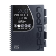 KOŁOBILLION NOTEBOOK A4 200 strán COOLPACK sivý