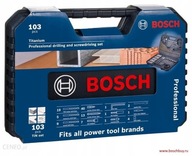 BOSCH Sada vrtákov a bitov 103ks. Bosch V-Line