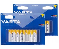 VARTA GERMANY AAA BATÉRIE 10 KS. ALKAIC STRONG