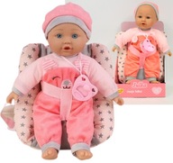 SMILY PLAY JULKA BABY DOLL 32 CM S NOSIČOM UČÍ ANGLIČTINU. SPIEVA A ROZPRÁVA