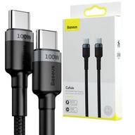 Kábel USB-C / USB-C, Baseus Cafule, 5A, 100W, 2m