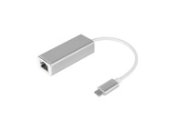 USB typ C - adaptér sieťovej karty LAN RJ45