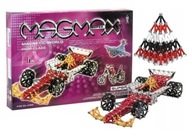 Gazelo Magmax 72 el Magnetické magnetické bloky, magnetické puzzle