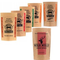 WILD WILLY Sušené hovädzie Beef Jerky Set 180g