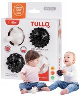 TULLO BALLS SENZORY BALLS ČIERNA A BIELE NA MASÁŽ 4KS 461