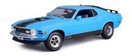 MAISTO Ford Mustang Mach 1 1970 1/18 31453 Modrá