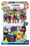 Educa Puzzle 2 x 20 dielikov Spidey a Super Buddies