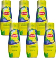 6X SODASTREAM LIPTON ĽADOVÝ ČAJ SIRUP CITRÓNOVÝ KONCENTRÁT PRE NASÝTENIE