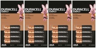 Alkalická batéria DURACELL AAA (R3) po 16 ks