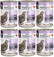 6x400g COUNTRY FARM Monoproteínové vlhké krmivo pre dospelé mačky QUAIL