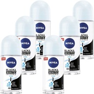 NIVEA Antiperspirant roll-on Black&Whit 6x50ml