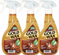 Tekutý prípravok na starostlivosť o nábytok Gold Wax 400 ml x 2