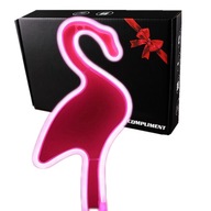 LED neónový nástenný nápis flamingo neónový nápis