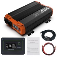 AUTO INVERTOR 3000W 24V 230V SINE LCD