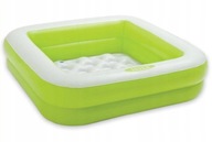 Bazén Sprchová vanička Box mäkké dno - zelená 57100 Intex