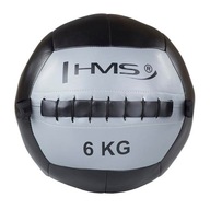 KOŽENÁ tréningová lopta, syntetická, 6kg, priemer 33cm, zdravotná WALL BALL