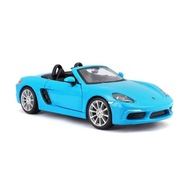 Porsche 718 Boxster 1:24 model Bburago 18-21087