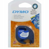 Dymo LetraTag páska 12mm/4m - plast, biela S0