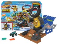 HOT WHEELS MONSTER TRUCK TRACK SET Gorilla Arena