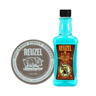 Reuzel Extreme Hold pasta na vlasy 113g & Reuzel vlasové tonikum 350ml