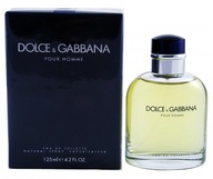 DOLCE GABBANA POUR HOMME 125ML toaletná voda