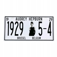 Ozdobná plaketa Audrey Hepburn z roku 1929