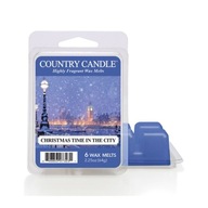 Christmas Time in the City - Country Candle - vonný vosk 64 gramov