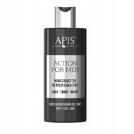 Apis Action for Men hydratačný pánsky sprchový gél 3v1