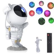 Projektor Astronauts Starry Sky Led Lamp Mesačná hmlovina + diaľkové ovládanie