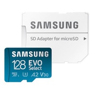 Samsung EVO Select 128 GB microSD microSDXC pamäťová karta + SD adaptér