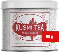 Kusmi čaj WHITE BELLINI plechovka 90G