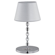 Stolná lampa EMMANUELLE, chróm, priem. 27 cm