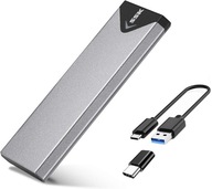 Puzdro USB typu C 3.1 5 Gb/s SATA M.2 SSD