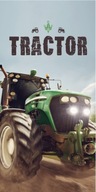 Plážová/osuška 70/140 TRAKTOR TRAKTOREK