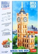 BRICK TRICK Stavať z tehál BIG BEN TOWER 210ks Real Bricks 6+