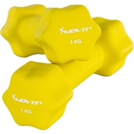 SET 2x NEOPRÉNOVÉ ČUPY 1KG FITNESS AEROBIC