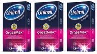 30x Stimulácia UNIMIL ORGAZMAX Maxi TLAČÍ